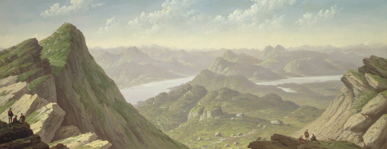 Nordwestansicht vom Ben Lomond von John Knox