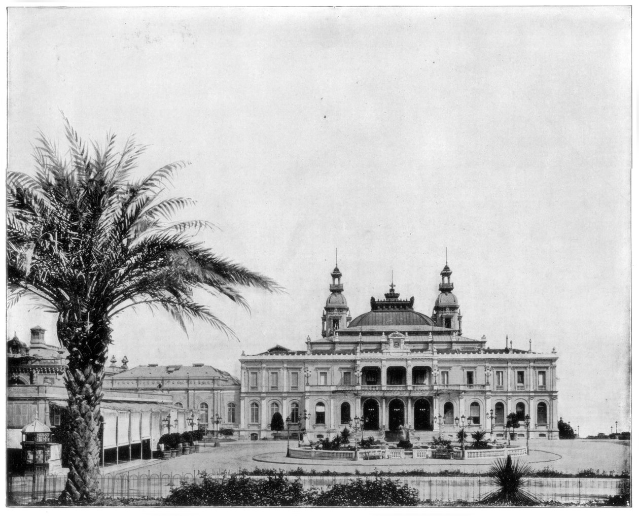 Casino, Monte Carlo, spätes 19. Jahrhundert von John L. Stoddard