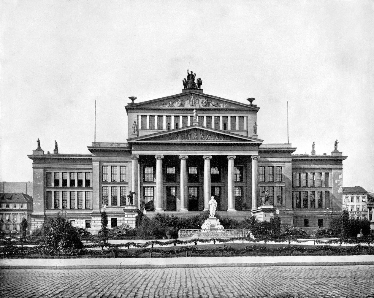 Komödientheater, Schillerplatz, Berlin, 1893 von John L. Stoddard
