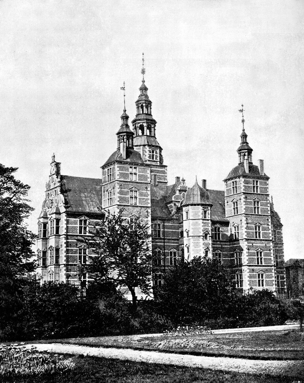 Schloss Rosenborg, Kopenhagen, Dänemark, 1893 von John L. Stoddard