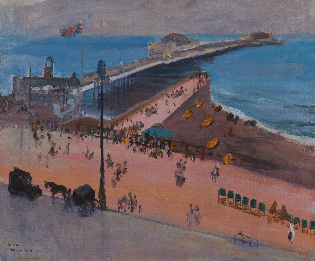 Brighton vom Royal Albion von John Lavery