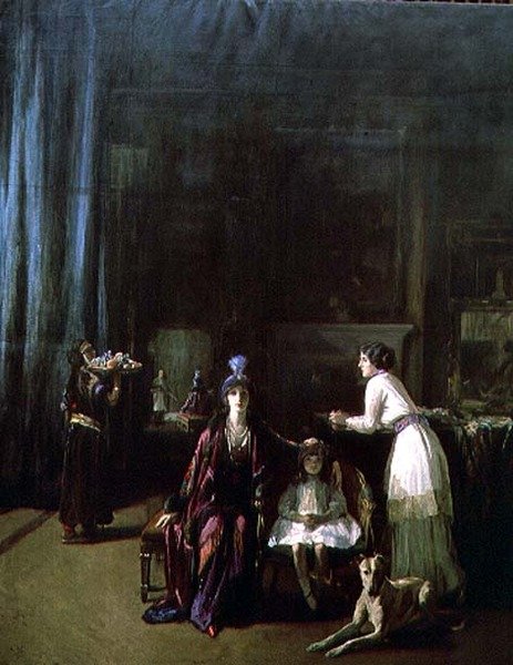 Das Atelier von John Lavery