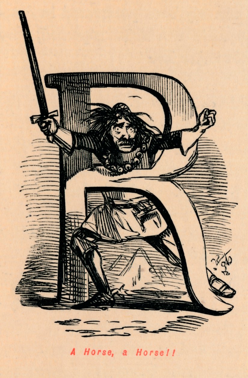 Ein Pferd, ein Pferd! von John Leech