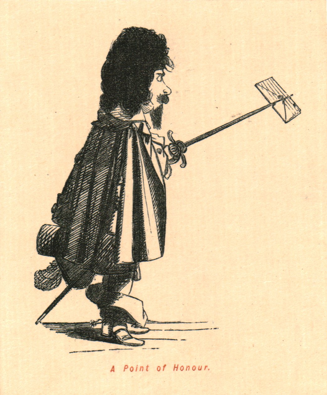 Ein Ehrenpunkt, 1897 von John Leech