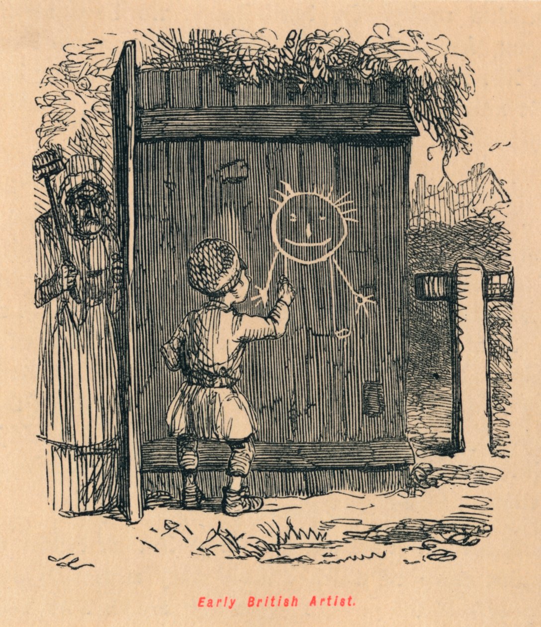 Früher britischer Künstler, um 1860 von John Leech