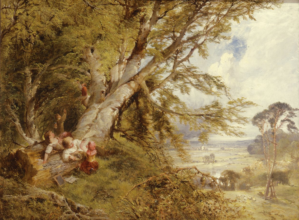 Das Vogelnest von John Linnell