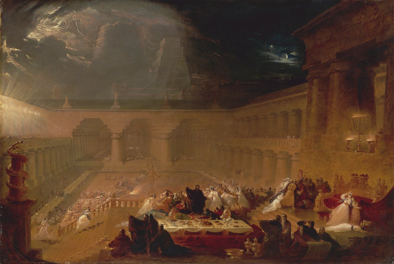 Belshazzars Fest von John Martin