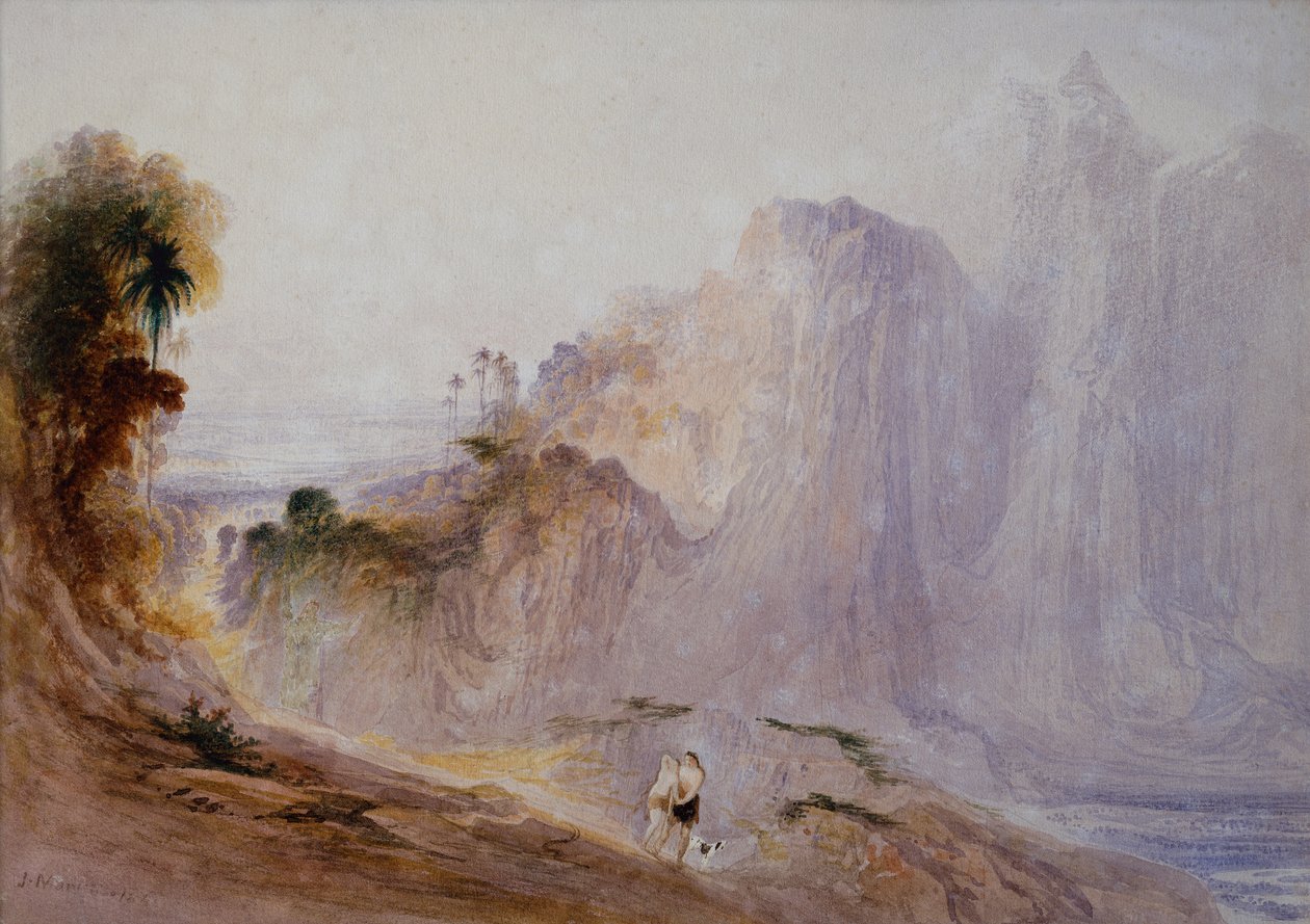 Das verlorene Paradies, Die Vertreibung von John Martin