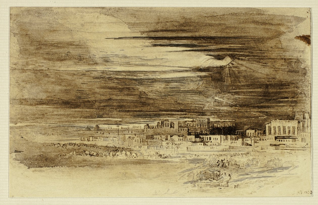 Der zerstörende Engel von John Martin