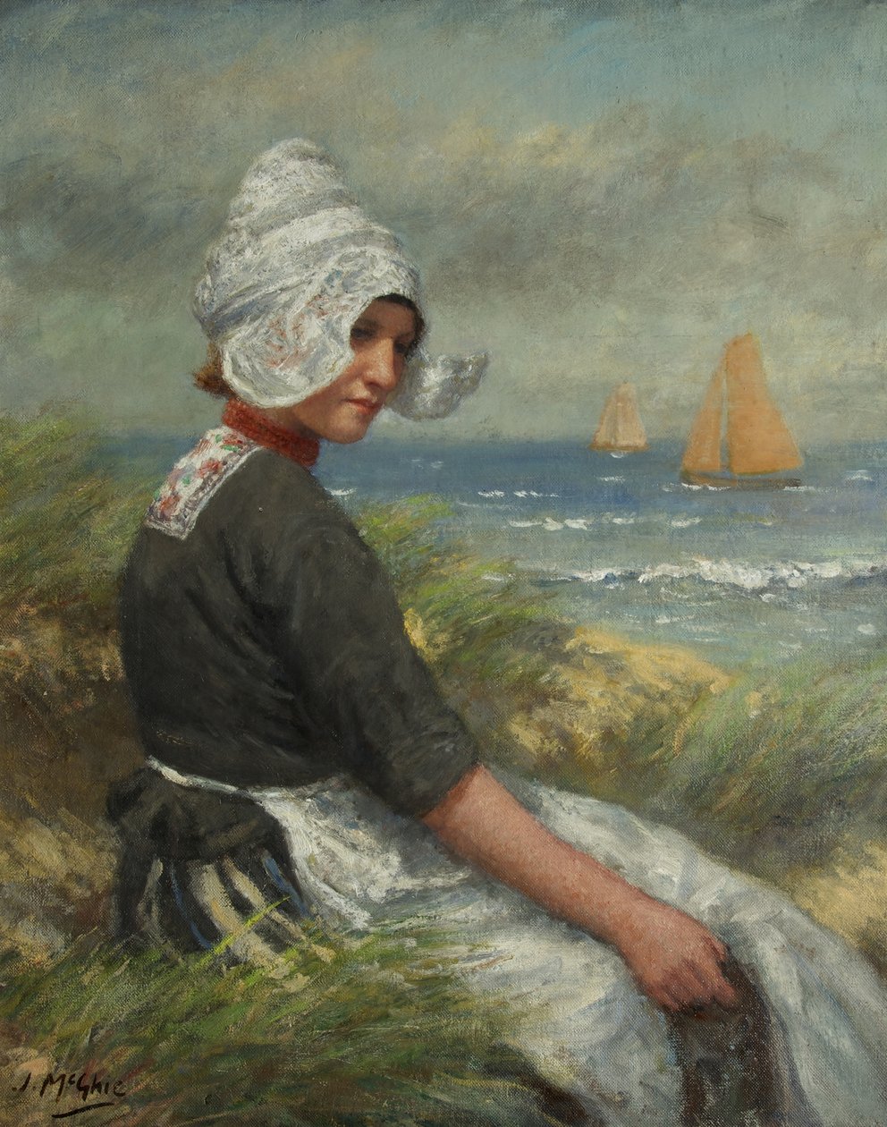 Holländisches Mädchen von John McGhie