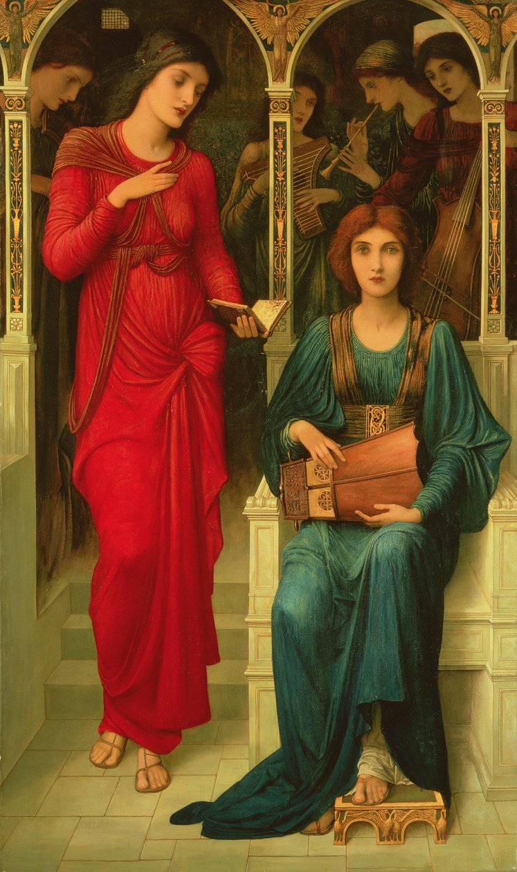 Ode an die Musik von John Melhuish Strudwick