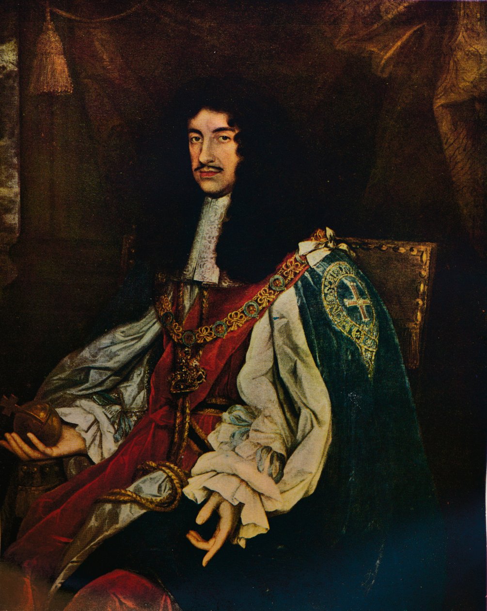 König Karl II., 1660er Jahre 1934 von John Michael Wright