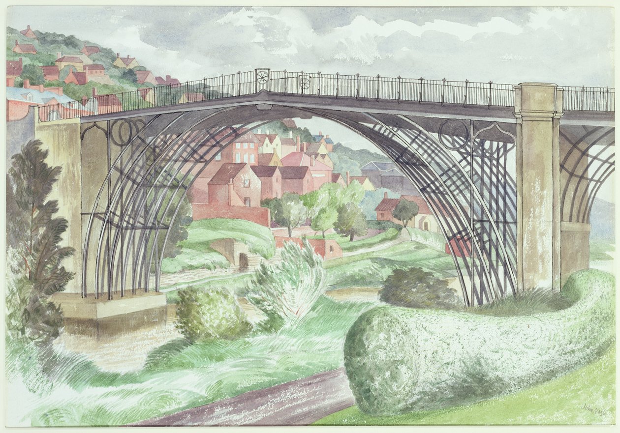 Ironbridge, Shropshire von John Nash