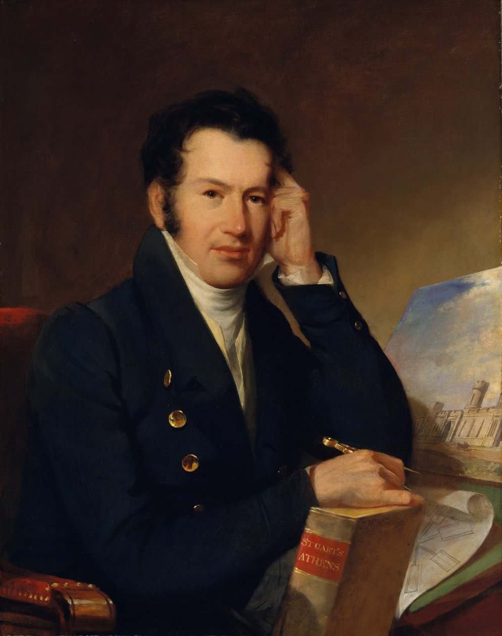 John Haviland, 1828 von John Neagle