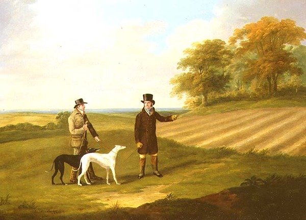Finding, eine Hetzjagd-Szene von John Nott Sartorius