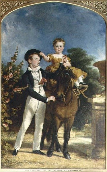 Die Familie Petre (Detail) von John Partridge