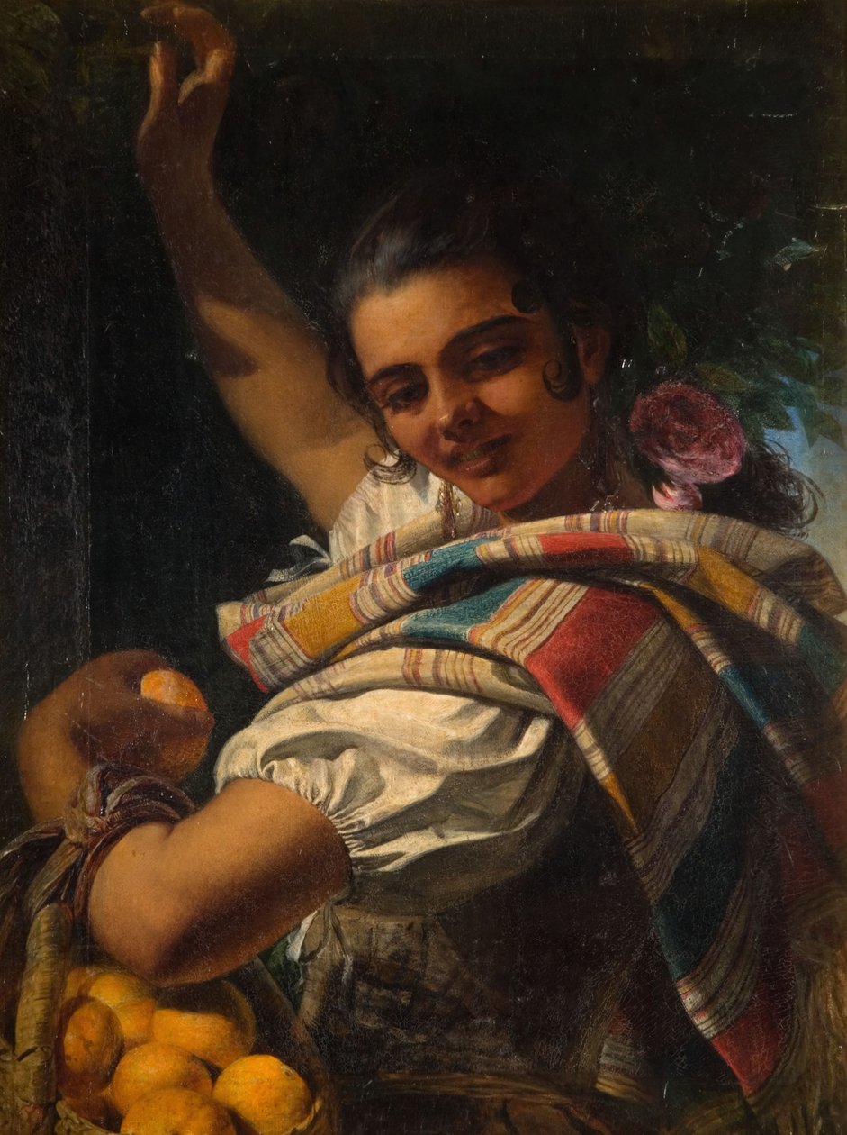 Das Orangenmädchen, 1854 von John Phillip