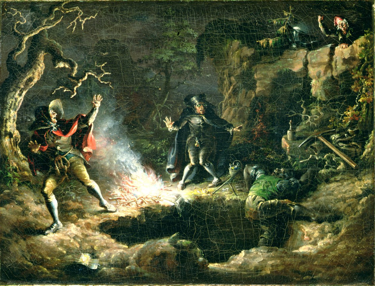 Die Geldgräber von John Quidor
