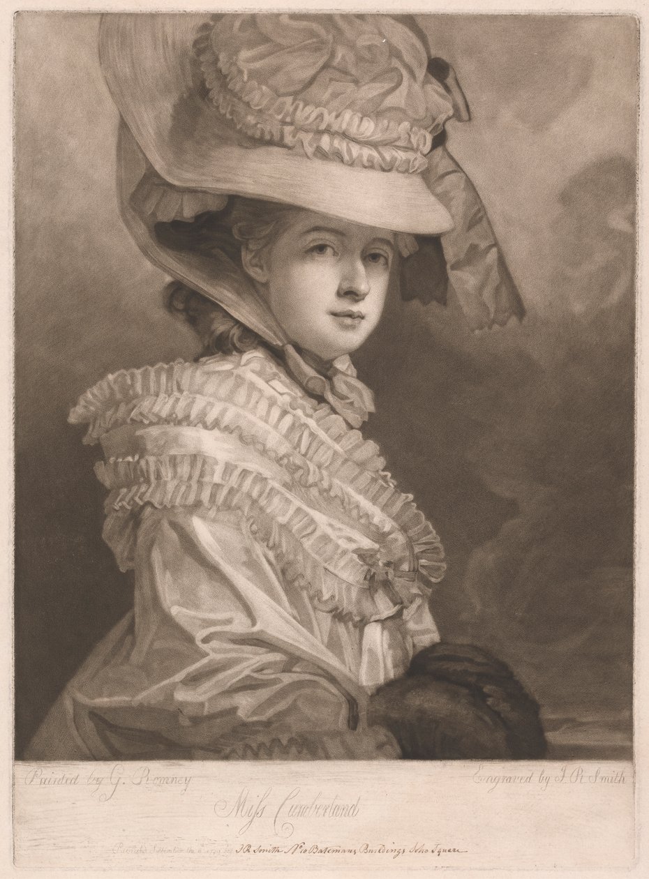 Miss Cumberland von John Raphael Smith