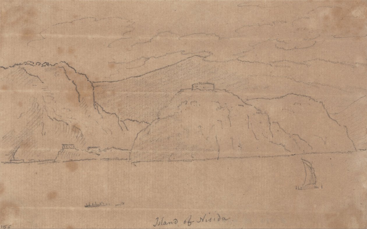Insel Nisida von John Robert Cozens