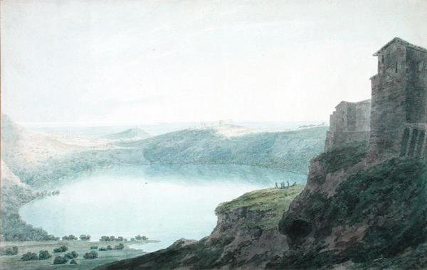 See Nemi von John Robert Cozens