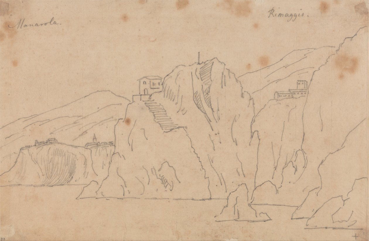 Manarola von John Robert Cozens