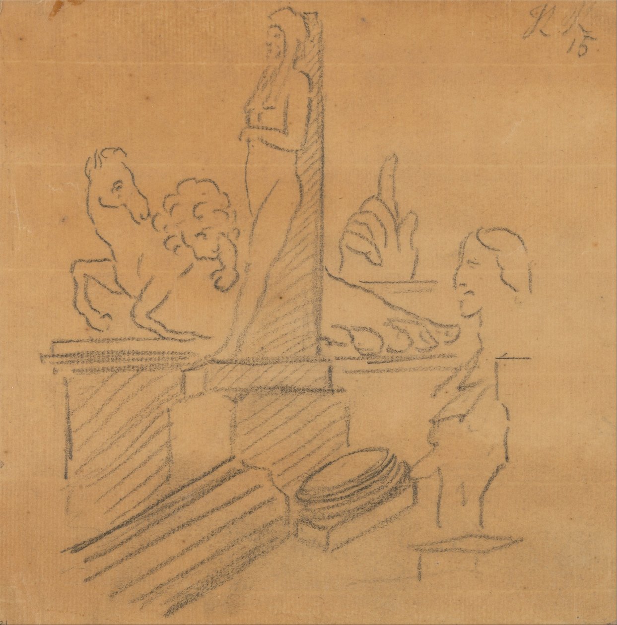 Statuen und Ruinen von John Robert Cozens