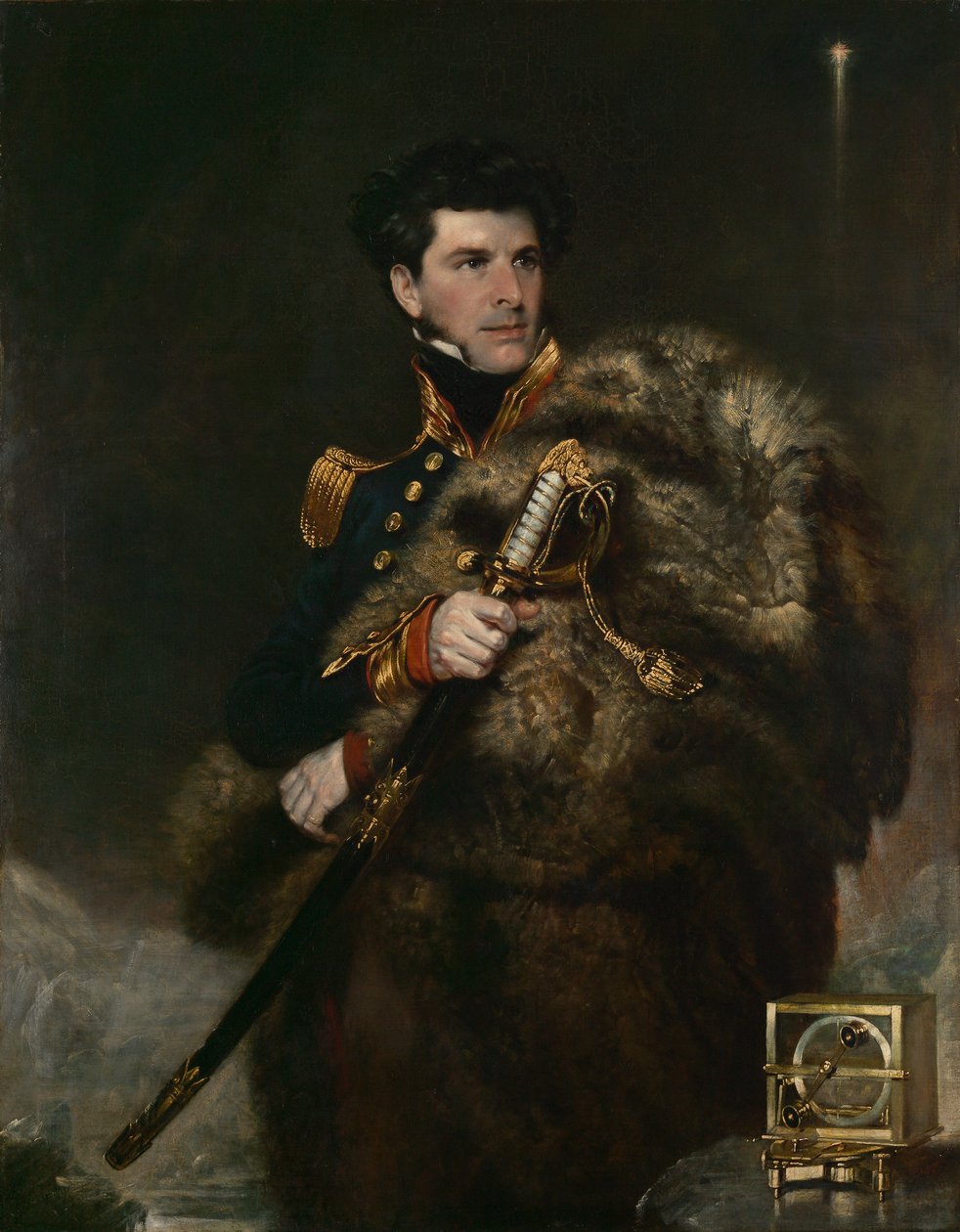 Kommandant James Clark Ross (1800-1862) von John Robert Wildman