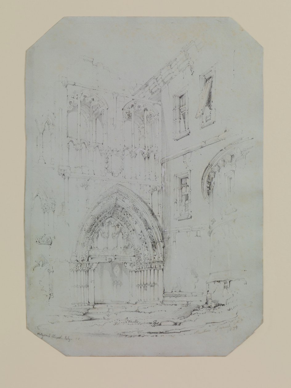 Holyrood-Kapelle von John Ruskin
