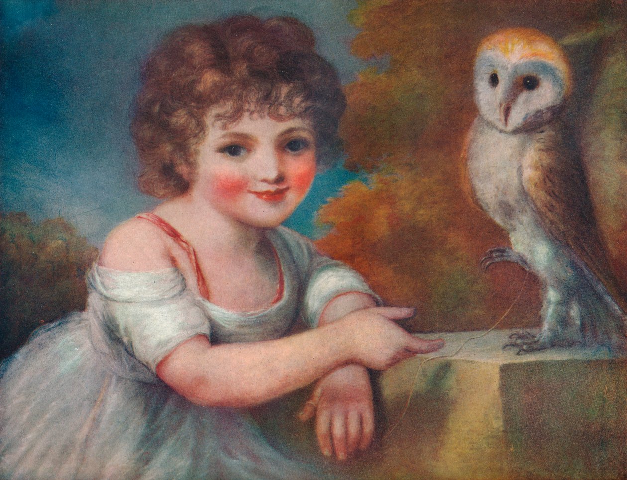 Porträt von Master Russell (1799) von John Russell