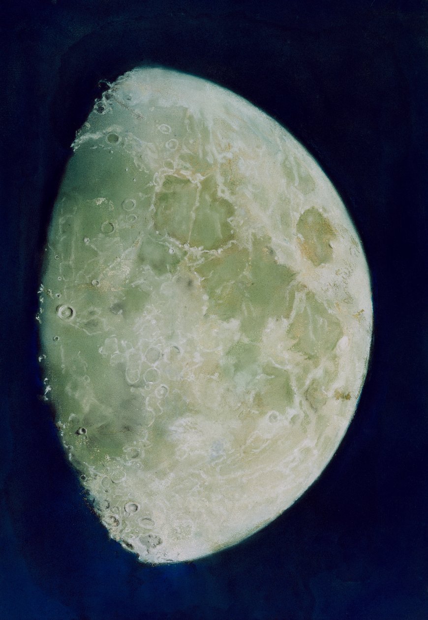 Der Mond, ca. 1787 von John Russell