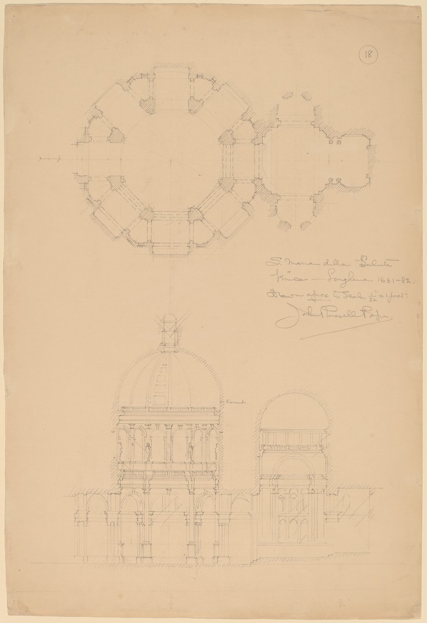 Sta. Maria della Salute, Venedig von John Russell Pope