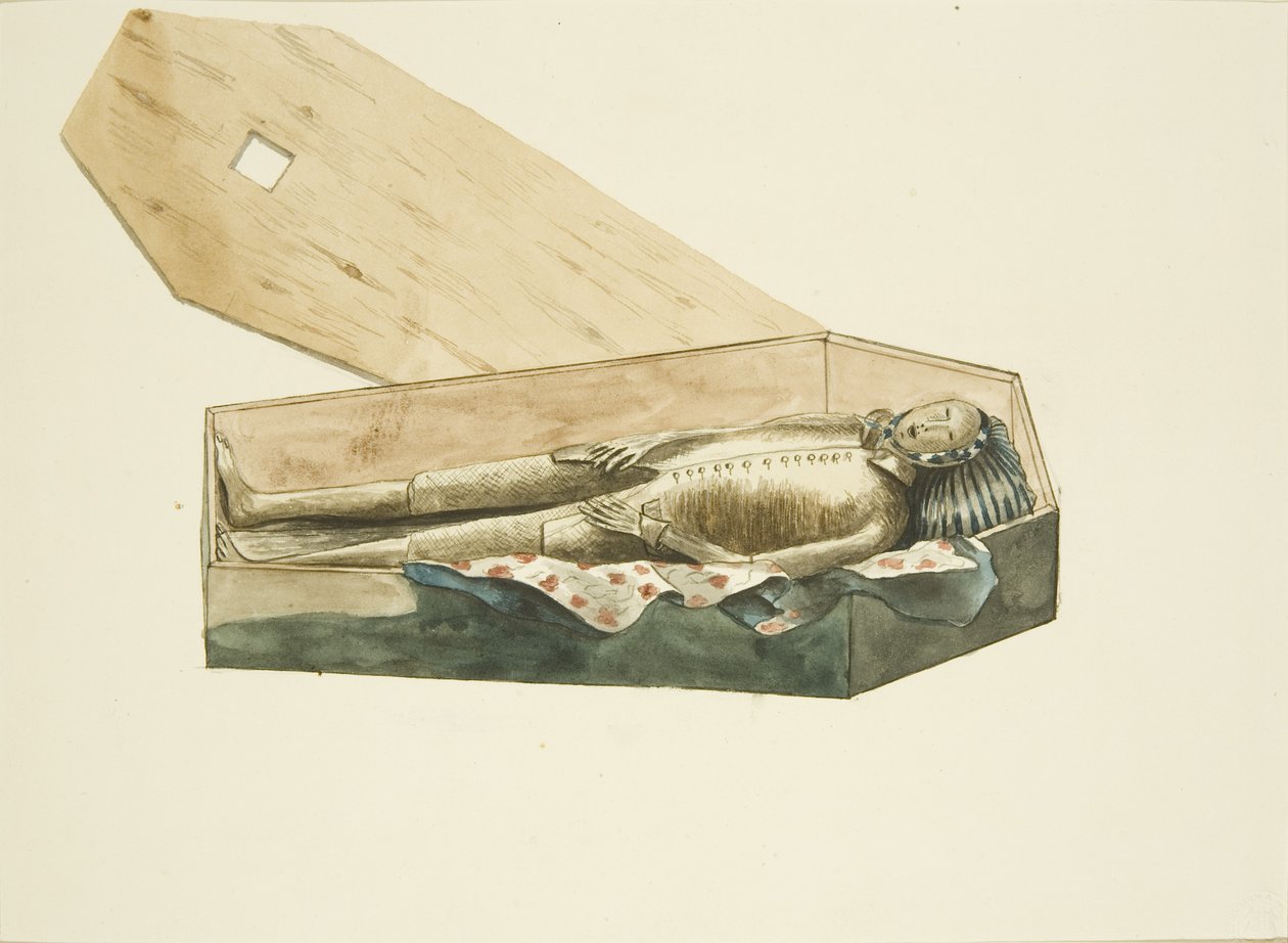 Mr. Yeomans bei seiner Exhumierung von John S. Miller