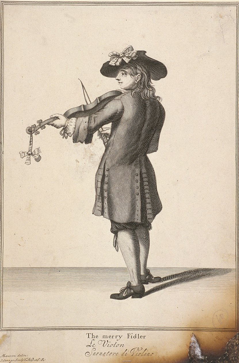 Der fröhliche Geiger, Rufe von London von John Savage