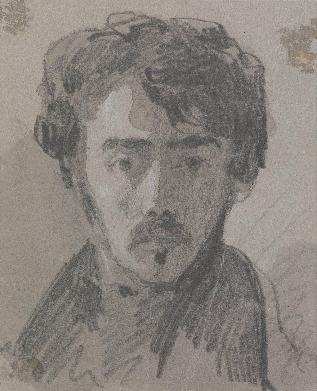 Selbstporträt (?) von John Scarlett Davis