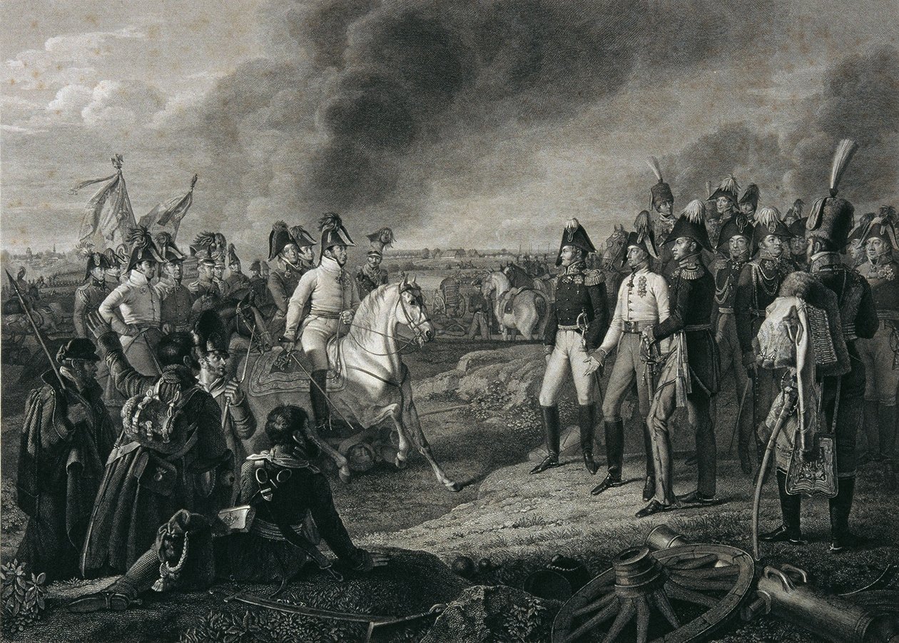 Der Sieg bei Leipzig von John Scott