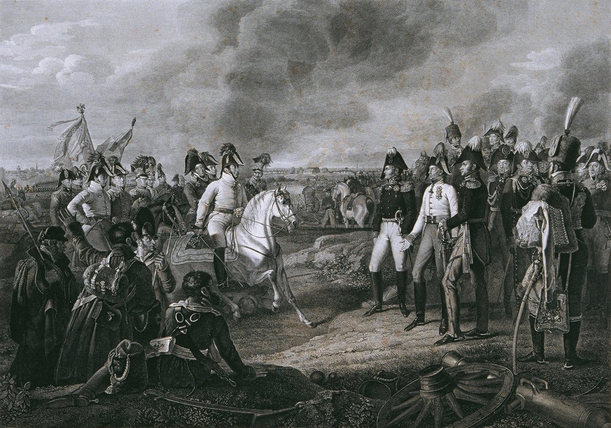 Der Sieg bei Leipzig von John Scott