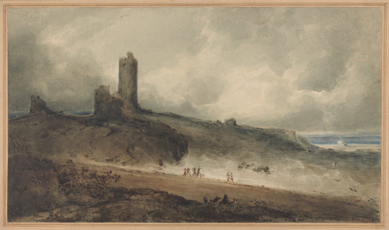 Aberystwyth Castle von John Sell Cotman