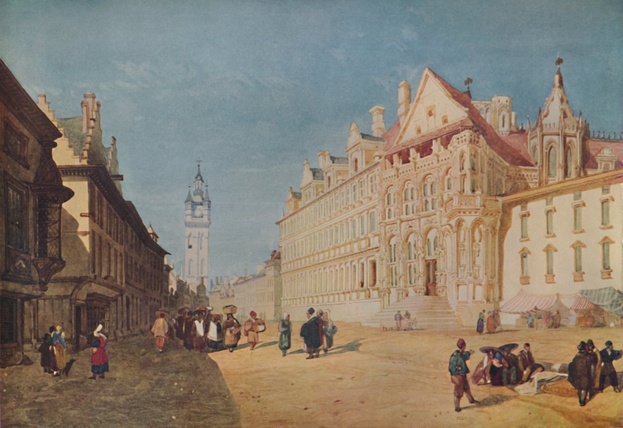 Rathaus, Gent, 1923 von John Sell Cotman