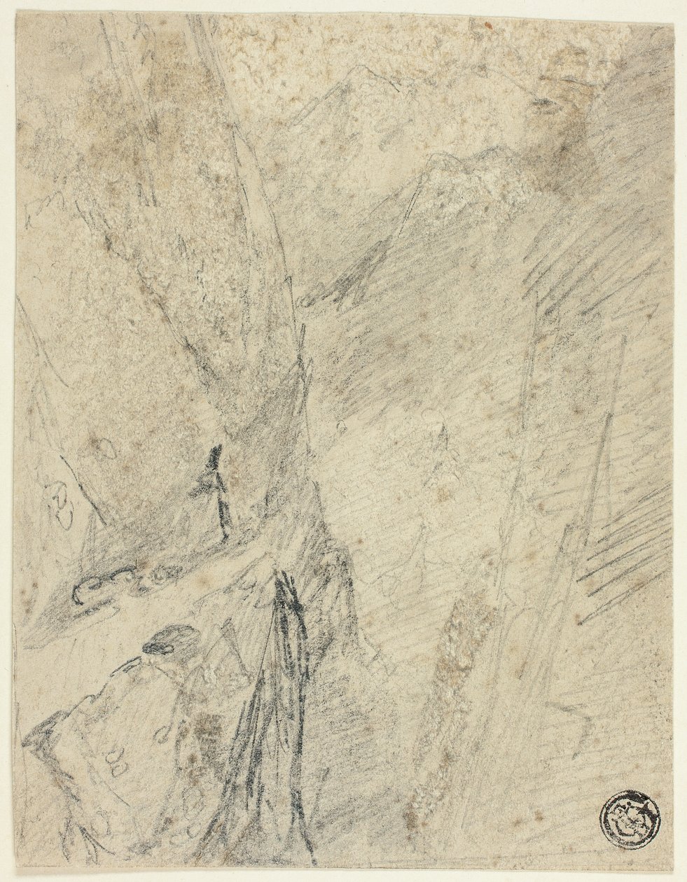 Bergschlucht von John Sell Cotman