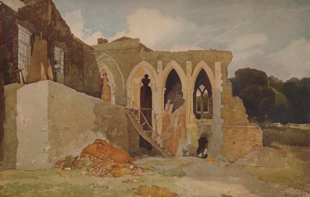 Walsingham Abbey von John Sell Cotman
