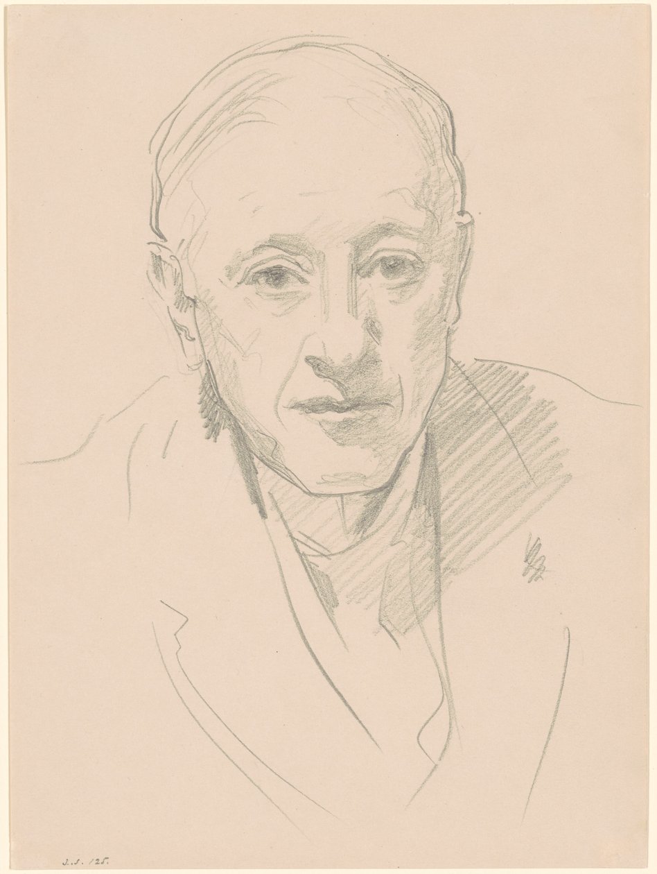 Büste eines Mannes von John Singer Sargent