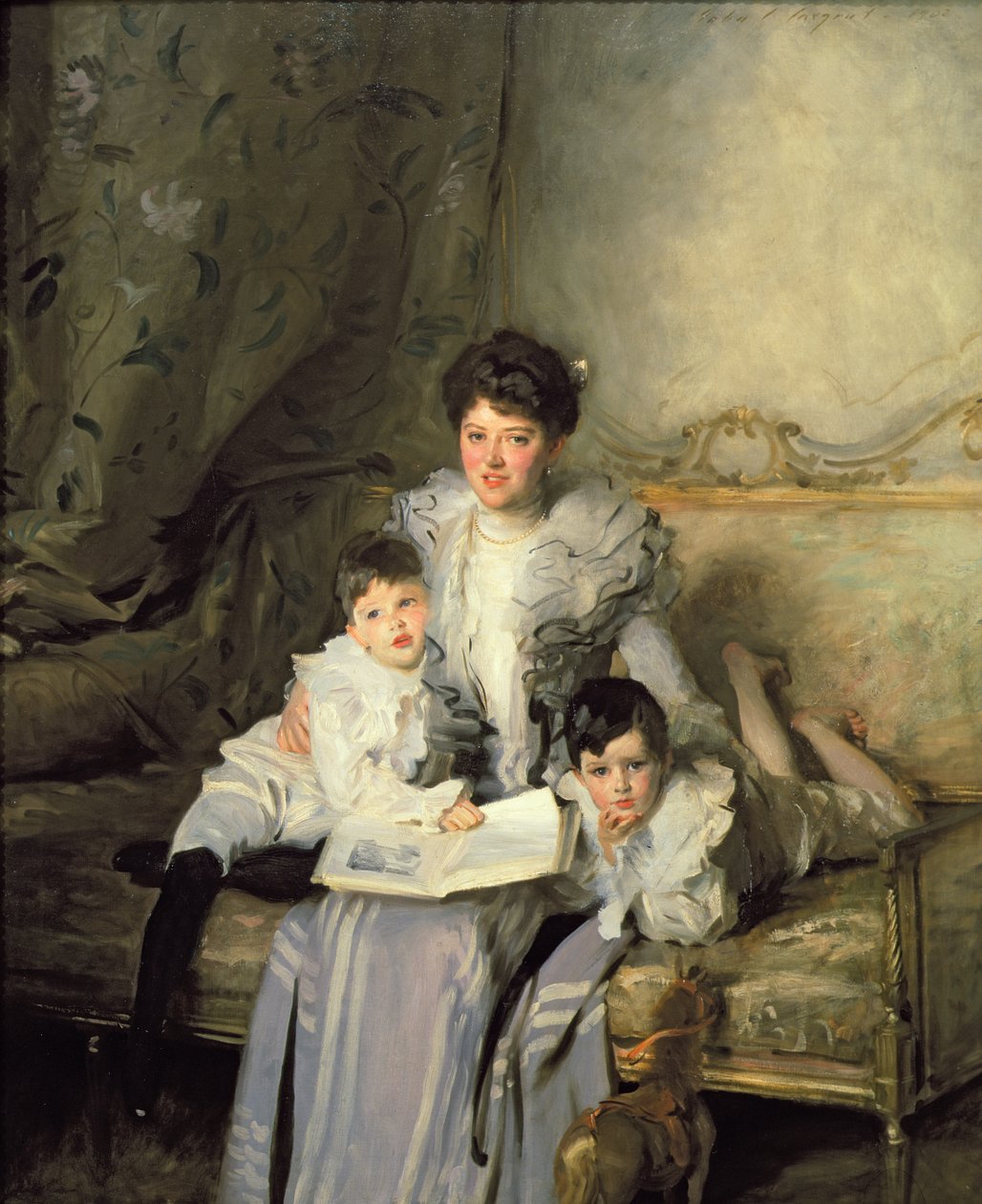 Frau Knowles und ihre Kinder von John Singer Sargent