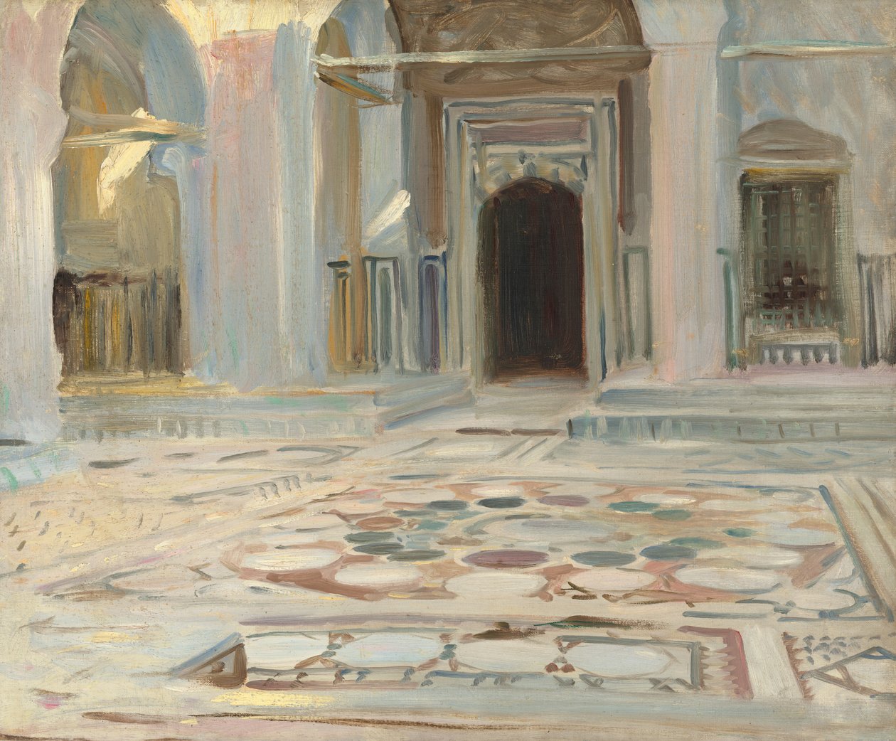 Pflaster, Kairo von John Singer Sargent