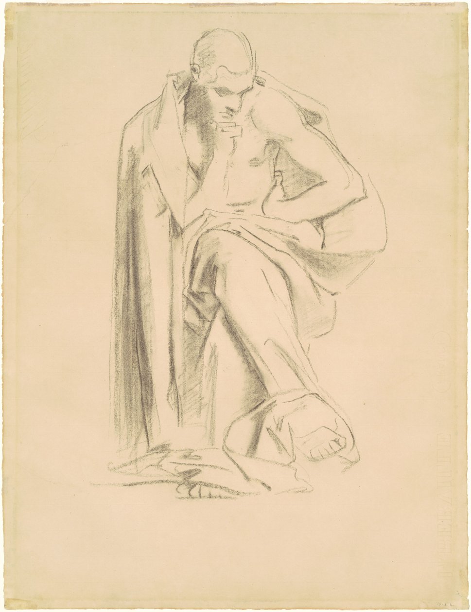 Studie für "Philosophie" von John Singer Sargent
