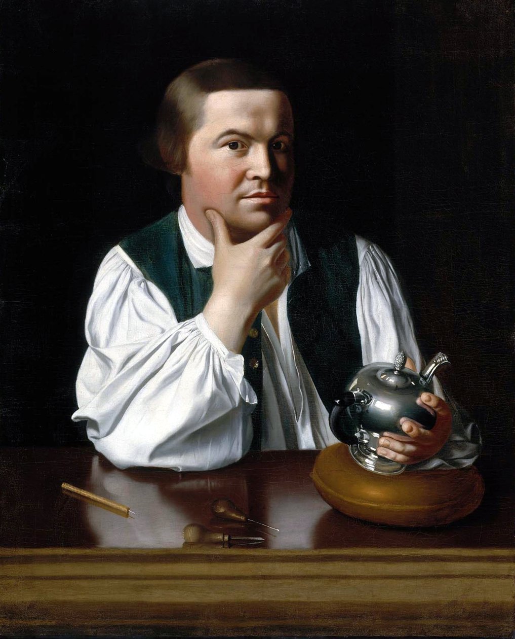 Porträt von Paul Revere von John Singleton Copley