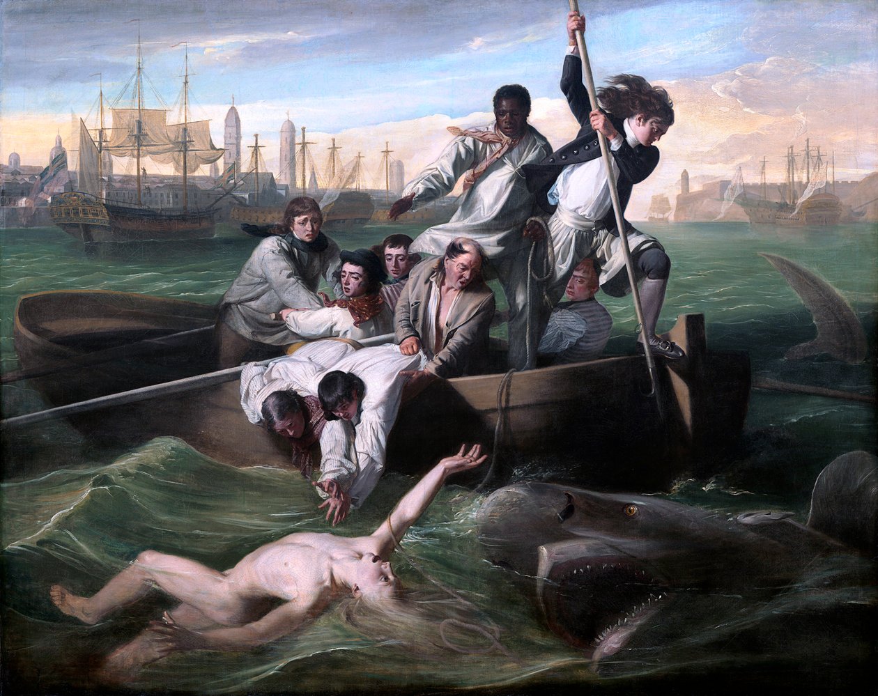 Watson und der Hai von John Singleton Copley