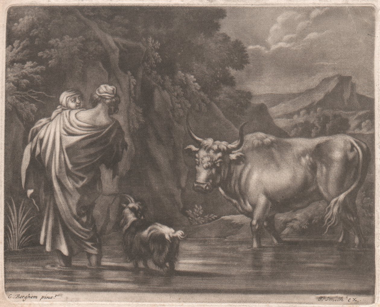 Durchqueren eines Baches von John Smith