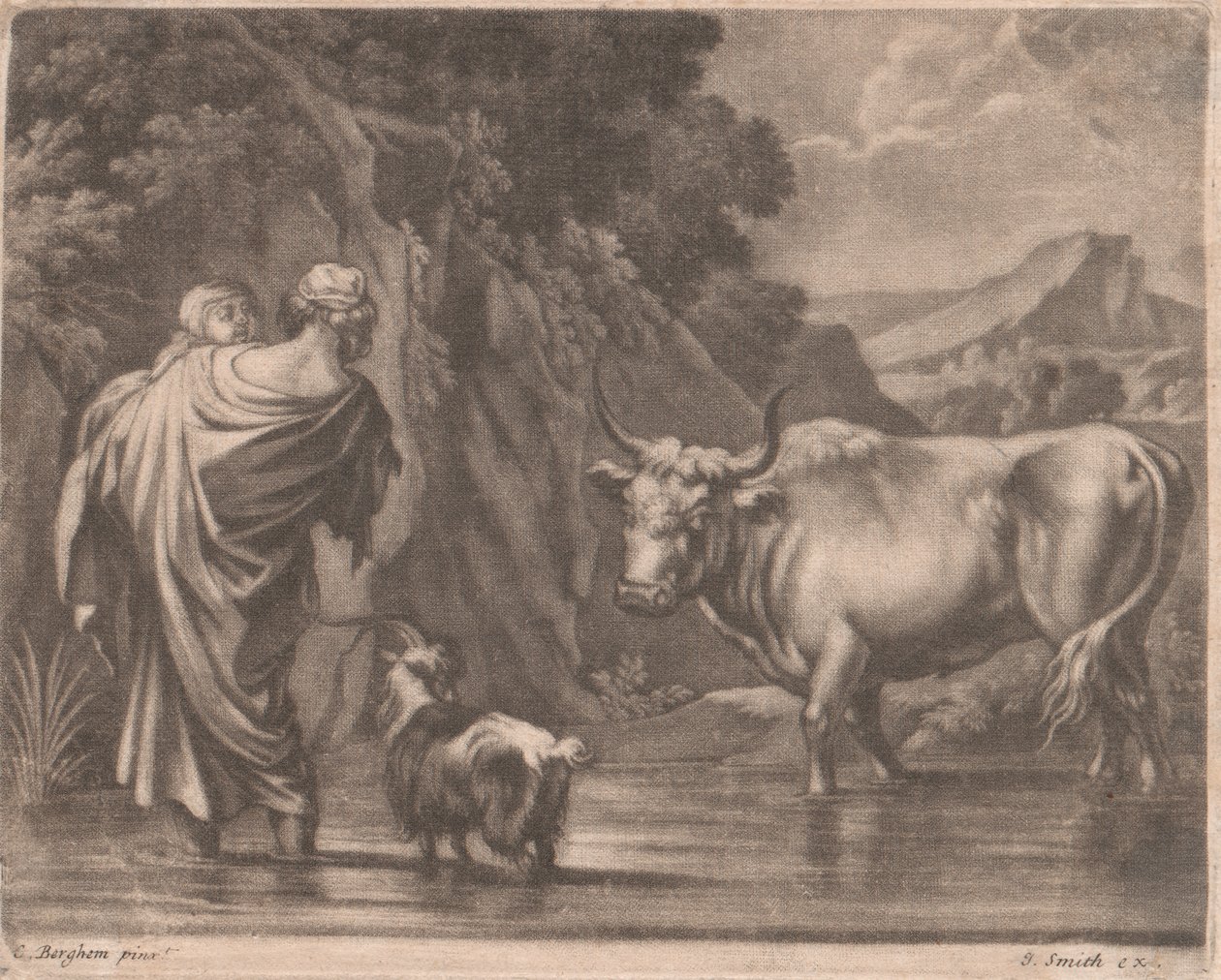 Durchqueren eines Baches von John Smith