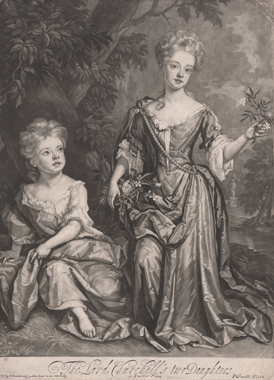 Henrietta und Anne Churchill von John Smith